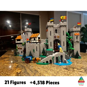 NUOVO Castello del Cavaliere Leone 1030 - Set completo mattoncini non assemblati +4.518 pezzi - Foto 1 di 7