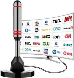 Antena De TV Television Digital Para TV Para Interior HD Canales Gratuitos 1080P - Picture 1 of 12