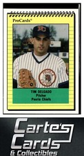 Tim Delgado 1991 ProCards #1335  Peoria Chiefs