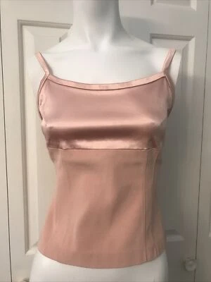 Top Camisola Tempo Paris S Rosa Satinado Texturizado Suave Corsé Princesa Núcleo Foto 1 de 4
