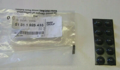 Original BMW - 51311925433 - Tampón de goma 51-31-1-925-433 JUEGO DE 10 piezas. Foto 1 de 4