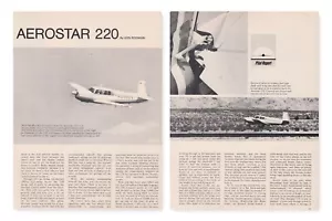Aerostar 220 Flugzeugbericht 12/30/2023k - Bild 1 von 1