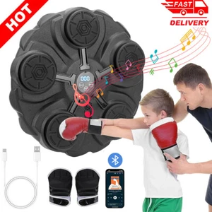 Bluetooth 9 Training Modes Smart Music Boxing Machine with 2Gloves Wall Mounted - Picture 1 of 17