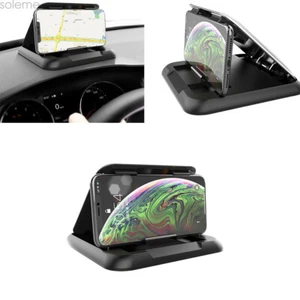Dashboard Phone Holder Universal Car Dash Cell Phone Mount Holder Silicone Stand - Picture 1 of 18