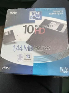 Ms Dos Formatted Disks - Still In Wrapping - 10 X 1.44mb - Picture 1 of 2