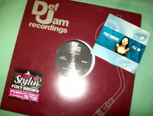 Foxy Brown PROMO VINYL / CD LOT I'll Be Stylin' - Picture 1 of 1