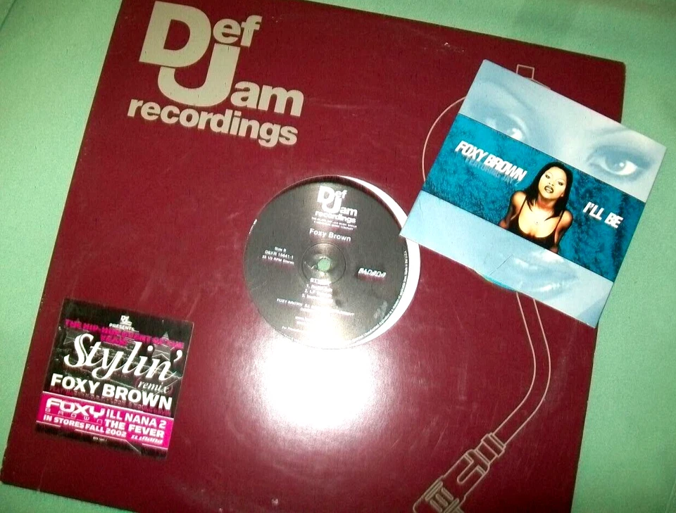 Foxy Brown PROMO VINYL / CD LOT I'll Be Stylin' - Image 1 of 1