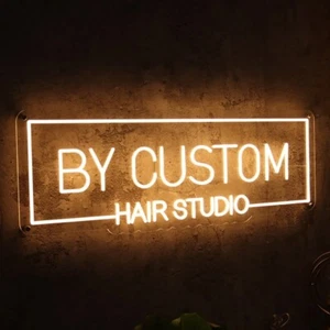 Acrylic Custom Signboard Backlit Business Sign Personalise Logo Wall Deco Signs - Picture 1 of 11