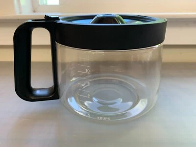 Cafetera Krups repuesto jarra de vidrio de 12 tazas cafetera - solo piezas Foto 1 de 4