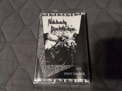 HIDDEN REMAINS SIX FEET UNDER TAPE SLAYER EXODUS TESTAMENT DARK ANGEL KREATOR  - Image 1 of 3