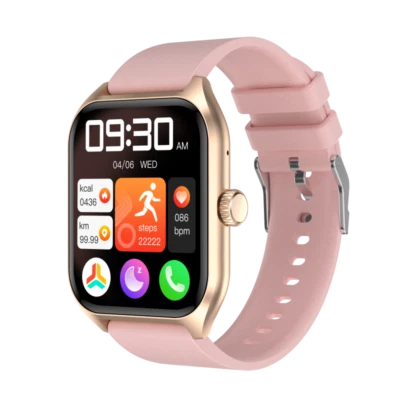 Medicoswatch QX5 Body Temperature Measuring Bluetooth Calling Smartwatch - Image 1 of 3