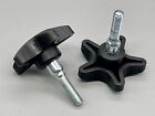 Knob for WHEEL Assembly. 2 Pk, Rollator Parts for Carex Steel Rolling Walker NEW
