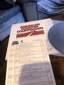 American Country Countdown with Bob Kingsley--Oct. 16, 1982--3 LP vinyl set - Picture 1 of 2