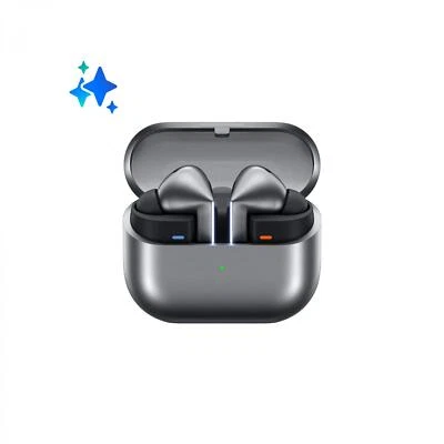 Samsung Auricolari Bluetooth TWS AI Inear Silver Galaxy Buds3 Pro SM-R630NZAAITV - Immagine 1 di 4