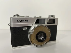 Vintage Canon Canonet QL 25 35mm Camera Original Case FOR PARTS OR REPAIR ONLY! - Picture 1 of 9