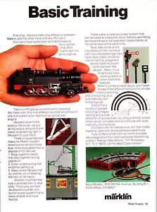 Marklin HO Print Ad Vintage 1979 Ephemera Wall Art Decor - Picture 1 of 1