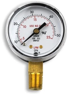 Miller GA136-03, 0-50 CFH Gauge, Smith Equipment, Pack of (1) - Picture 1 of 1