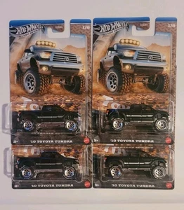 Hot Wheels Toyota Tundra Lot (x4) Silver Series Toyota Set Walmart Exclusive - Picture 1 of 3