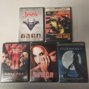 Vampire Clan -Dracula 2000 - Underworld - Bram Stokers Dracula - Vampire DVD Lot - Picture 1 of 17