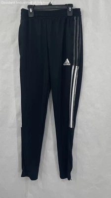 Adidas Men's Black/White Pants Sz S - Image 1 of 4