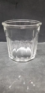 Vintage Luminarc Arbeitsglas 500 10-Panel Becher 3 3/4"  - Bild 1 von 4