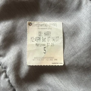 Harry Potter the Order of the Phoenix Opening Week Ticket Stub - Picture 1 of 1
