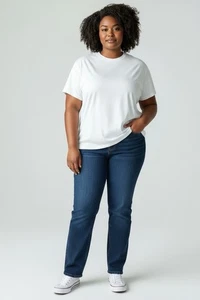 Chicos Damen Pull On Stretch Dunkel Jegging Größe 16R 36x30 - Bild 1 von 6