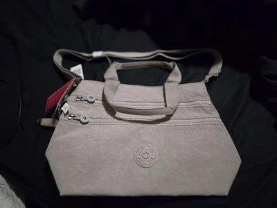 Nuevo con etiquetas Bolso Bandolera Kipling Miah Para Mujer Doble Correa Polvoriento Taupe Foto 1 de 2