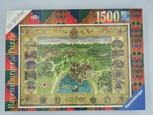 Ravensburger Harry Potter Hogwarts Karte 1500 Stück Puzzle, Neu (Siegel gerissen) - Bild 1 von 3
