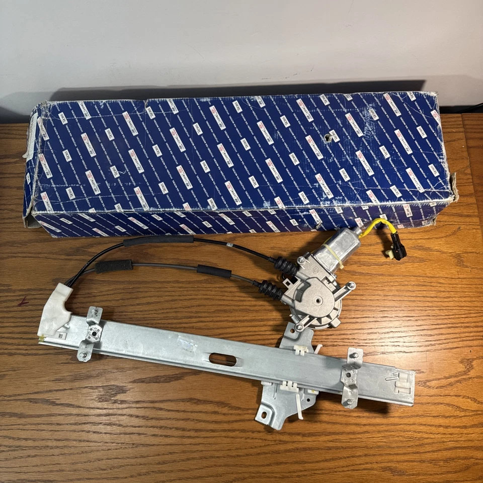 Regulador de ventana eléctrica delantero izquierdo 748-382 con motor para 00-04 Kia Spectra Foto 1 de 4