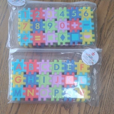 2X CONECTORES ROMPECABEZAS ANKYO: Alfabeto (54 ct) y Números (54 ct) STEM Edades 4+ Foto 1 de 4