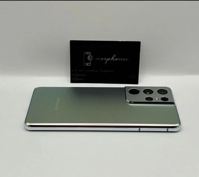Samsung Galaxy S21 Ultra SM-G998B/DS - 128GB - Phantom Silver Garantie Händler - Bild 1 von 4