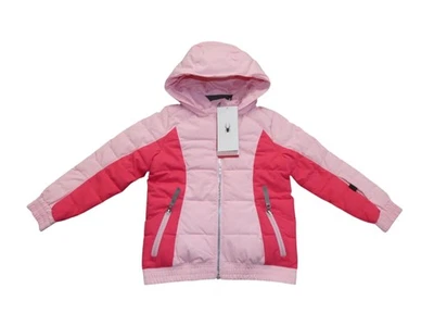 Chaqueta de plumón sintético Spyder para niñas Chaqueta de esquí rosa pétalo Zadie 5 nueva con etiquetas Foto 1 de 4
