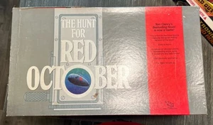Vintage 1988 TSR The Hunt for Red October Tom Clancy Board Game Complete - Picture 1 of 5
