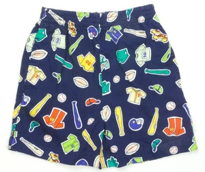 Vtg 1997 Gymboree Boys Shorts L Baseball Sports Classics Size Large 3½ - 4½ Yrs - Picture 1 of 3