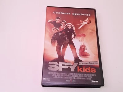 Spy Kids 2001 VHS German PAL Video Großbox Antonio Banderas Robert Rodriguez - Bild 1 von 4