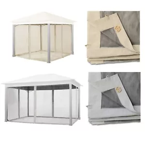 Moskitonetz Fliegengitter für Gartenpavillon Sunset Classic Insektengitter Netz - Bild 1 von 12