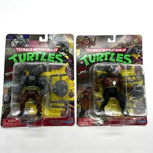 Teenage Mutant Ninja Turtles Classic & Bebop Rocksteady TMNT Action Figur - Bild 1 von 2