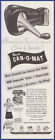 Vintage 1950 RIVAL CAN-O-MAT Can Opener Small Appliance Ephemera 50's Print Ad