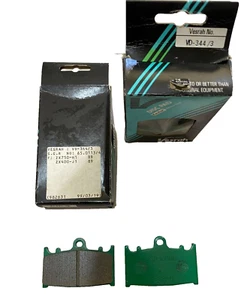 KAWASAKI GPZ 900 NINJA ZX1100 ZX750 ZX600 PASTIGLIE FRENO ANTERIORI F. BRAKE PAD - Foto 1 di 6