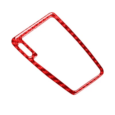 For Volvo XC90 03-14 Red Carbon Fiber Console L&R Air Outlet Vent Car Trim 2pcs - Изображение 1 из 4