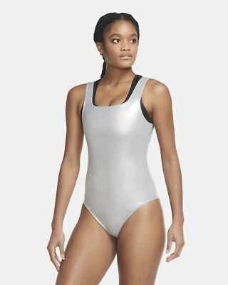 Nike Damen Badeanzug Icon Clash schwimmernder Trainings Bodysuit CZ1156-077 S - Bild 1 von 2