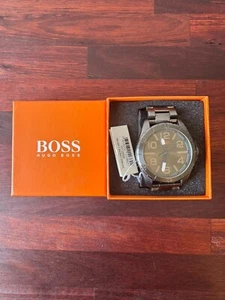 Hugo Boss 1512999 Berlin Grey Dial grey IP Stainless Steel Men's Watch - Picture 1 of 3