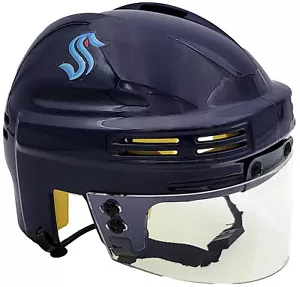 SEATTLE KRAKEN UNSIGNED BLUE NHL MINI HELMET STOCK #201537 - Picture 1 of 6