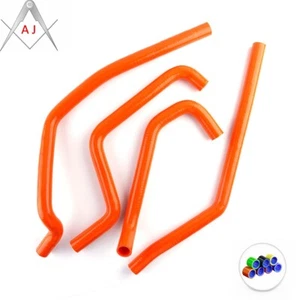 Manguera refrigerante radiador de silicona naranja para Polaris Ranger RZR 800 RZR800 2008-11 - Imagen 1 de 9