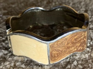 Vintage Enamel Bracelet - Picture 1 of 10