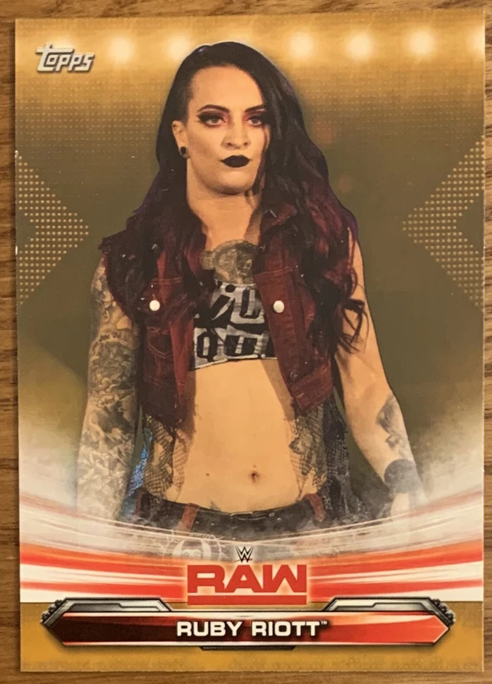 RUBY RIOTT, 2019 WWE TOPPS CARD, IN EXCELLENT CONDITION - Image 1 of 1