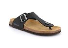 Grunland Flip-Flops Men's Bobo Sandals Slippers Leather Anatomic Slippers
