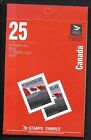 Pk89836:Stamps-Canada #Bk138b Flag Over 25 X 42 Cent Definitive Booklet-Mnh