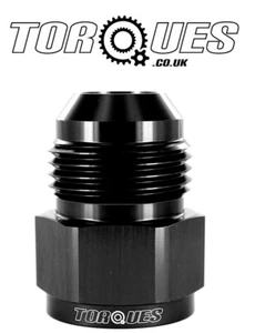 AN-10 (10AN) Stecker auf 5/8" BSP BSPP Buchse Adapter in Schwarz - Bild 1 von 2
